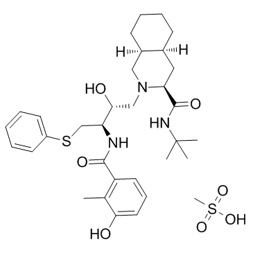 Nelfinavir mesylate(AG 1343)ͼƬ