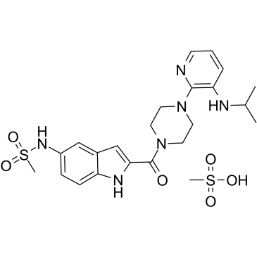 Delavirdine mesylate(U-90152)ͼƬ