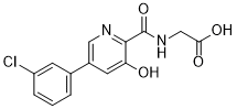 Vadadustat(PG-1016548 AKB-6548)ͼƬ