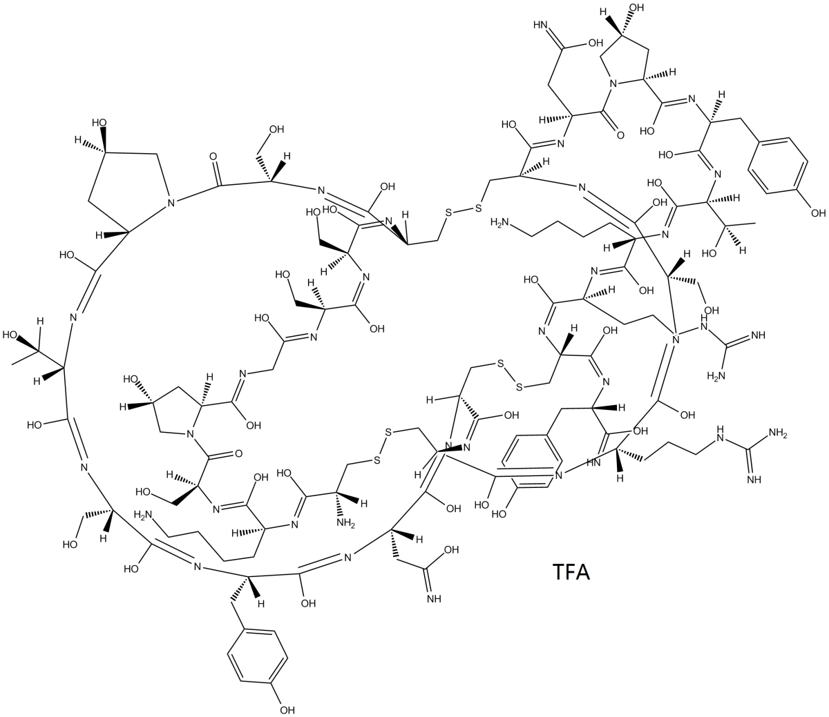 ω-Conotoxin GVIA TFA salt图片