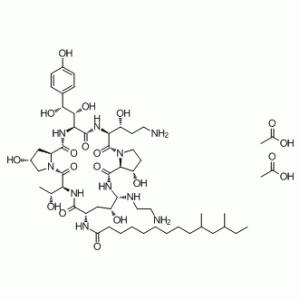 Caspofungin Acetate(MK0991)图片