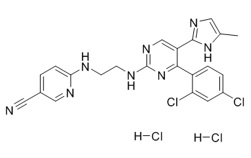 CHIR-99021 2HCl(CT99021 dihydrochloride)图片