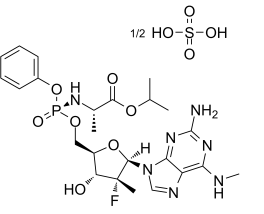 Bemnifosbuvir hemisulfate(RG-6422 AT-527)ͼƬ