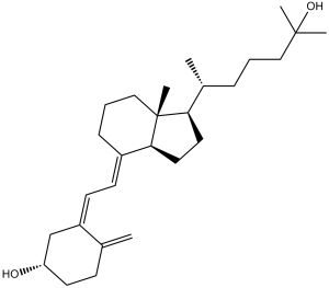 Calcifediol(25-hydroxy Vitamin D3)ͼƬ