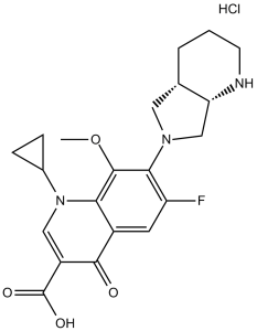 Moxifloxacin HCl(BAY12-8039)ͼƬ