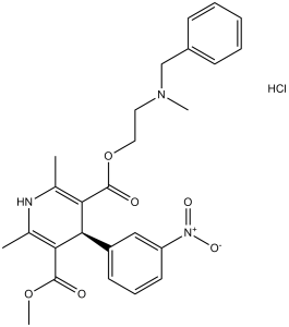 Nicardipine HCl(RS69216 YC93 Antagonil,Dagan,Flusemide)ͼƬ