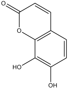 Daphnetin(7,8-dihydroxycoumarin)ͼƬ