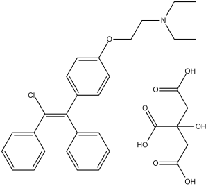 Clomifene citrate(Clomiphene)ͼƬ