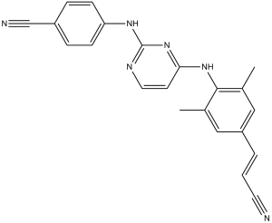 Rilpivirine(R278474 TMC278)图片