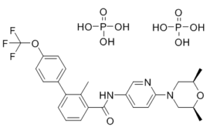 Sonidegib phosphate(NVP-LDE-225,Erismodegib,Odomzo)ͼƬ