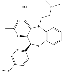 Diltiazem HCl(Tiazac,RG 83606)ͼƬ