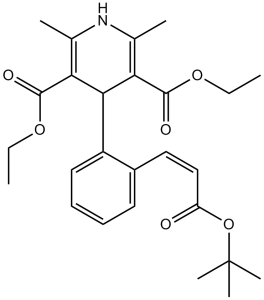 Lacidipine(GX-1048,GR-43659X,SN-305,Lacipil,Motens)ͼƬ