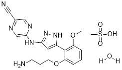 Prexasertib mesylate hydrate(LY 2606368)ͼƬ