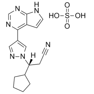 Ruxolitinib sulfate(INC 424,INCB 18424,INCB 018424,Jakafi,Jakavi)ͼƬ