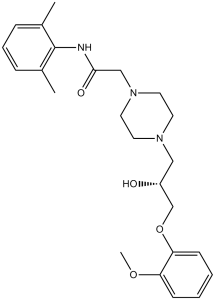 Ranolazine(CVT303,RS43285-003 Ranexa)ͼƬ