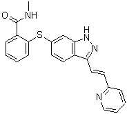 Axitinib(AG-013736 Inlyta)图片