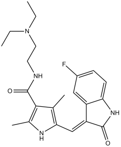 Sunitinib free base(SU-11248)ͼƬ