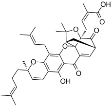 Gambogic Acid(Guttatic Acid,Guttic Acid)ͼƬ