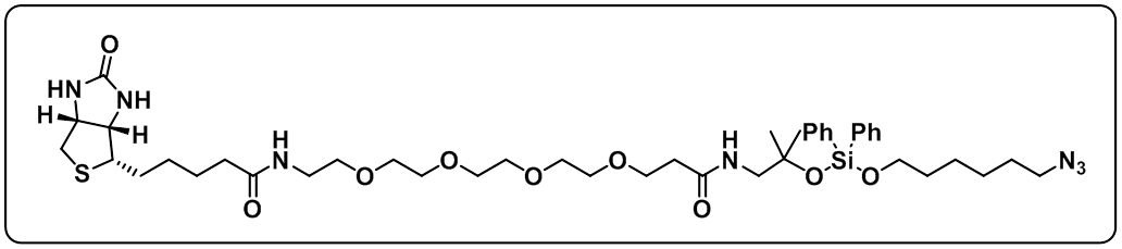 Biotin-PEG4-amino-t-Bu-DADPS-C6-azideͼƬ