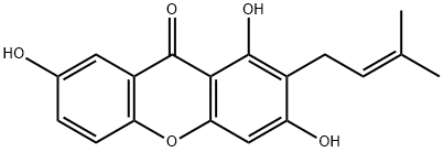 1,3,7-Trihydroxy-2-prenylxanthone图片