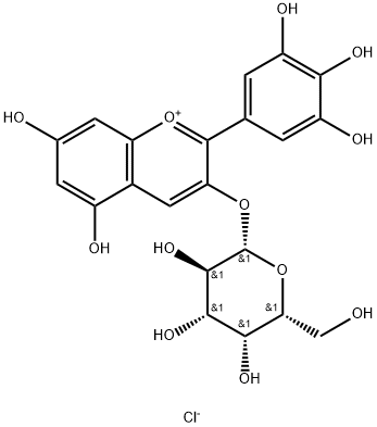 Delphinidin 3-O-galactoside chlorideͼƬ