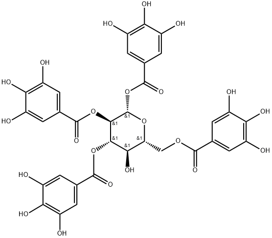 1,2,3,6-Tetra-O-galloyl--D-glucoseͼƬ