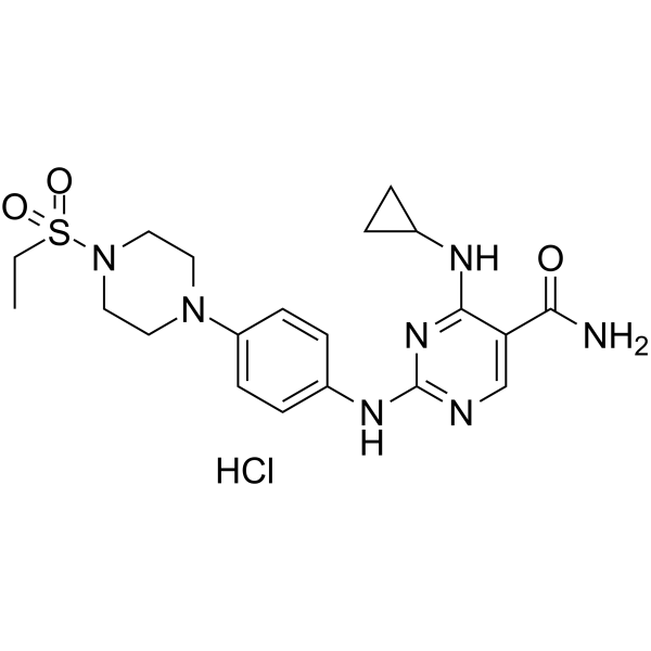 Cerdulatinib hydrochlorideͼƬ