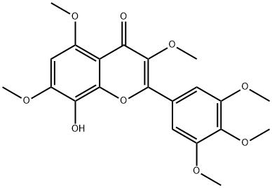 8-Hydroxy-3,5,7,3',4',5'-hexamethoxyflavoneͼƬ