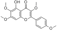 5-Hydroxy-3,6,7,4'-tetramethoxyflavone图片