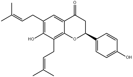 7,4'-Dihydroxy-6,8-diprenylflavanoneͼƬ