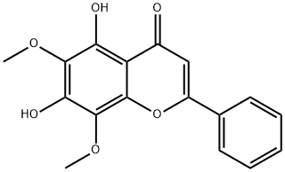 5,7-Dihydroxy-6,8-dimethoxyflavoneͼƬ