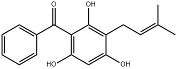 3-Prenyl-2,4,6-trihydroxybenzophenoneͼƬ