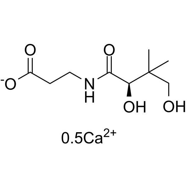 D-Pantothenic acid hemicalcium salt图片