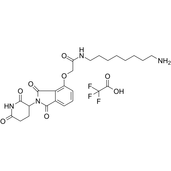 Thalidomide-O-amido-C8-NH2 TFAͼƬ