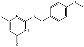 2-[(4-methoxybenzyl)thio]-6-methyl-4-pyrimidinol(5942399)ͼƬ