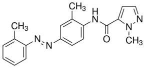 1-methyl-N-{2-methyl-4-[(2-methylphenyl)diazenyl]phenyl}-1H-pyrazole-5-carboxamide(5223191)ͼƬ