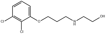 2-{[3-(2,3-dichlorophenoxy)propyl]amino}ethanol(5568781)图片