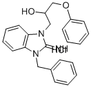 1-(3-benzyl-2-imino-2,3-dihydro-1H-benzimidazol-1-yl)-3-phenoxy-2-propanol hydrochloride(5650622)图片