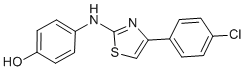 4-{[4-(4-chlorophenyl)-1,3-thiazol-2-yl]amino}phenol(5663543)ͼƬ