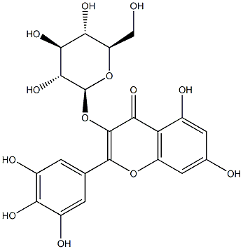 Myricetin 3-β-D-glucopyranoside图片