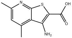 3-amino-4,6-dimethylthieno[2,3-b]pyridine-2-carboxylic acid(4003557)ͼƬ