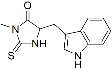 5-(1H-indol-3-ylmethyl)-3-methyl-2-thioxo-4-imidazolidinone(5115807)ͼƬ