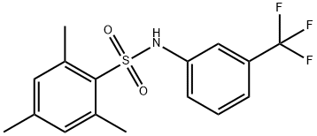 2,4,6-trimethyl-N-[3-(trifluoromethyl)phenyl]benzenesulfonamide(5152047)ͼƬ