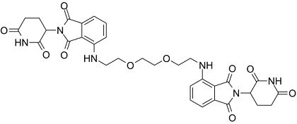 Homo-PROTAC cereblon degrader 1(OUN20985)ͼƬ