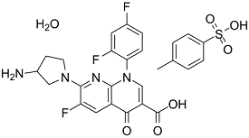 Tosufloxacin tosylate hydrate图片