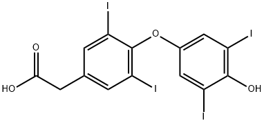 Tetraiodothyroacetic acid(tetrac)ͼƬ