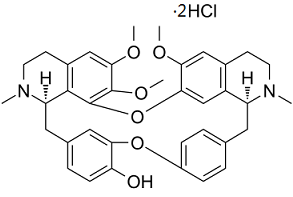 Berbamine dihydrochloride图片