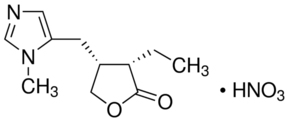 Pilocarpine nitrate salt图片