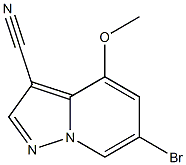 6-bromo-4-methoxypyrazolo[1,5-a]pyridine-3-carbonitrileͼƬ