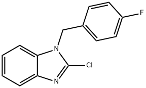 2-Chloro-1-(4-fluorobenzyl)benzimidazoleͼƬ